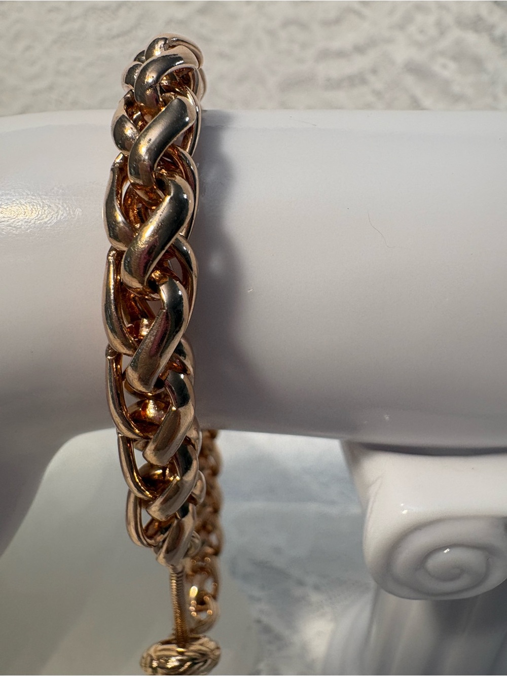 18k RGP Over Silver Bracelet - Picture 5 of 7